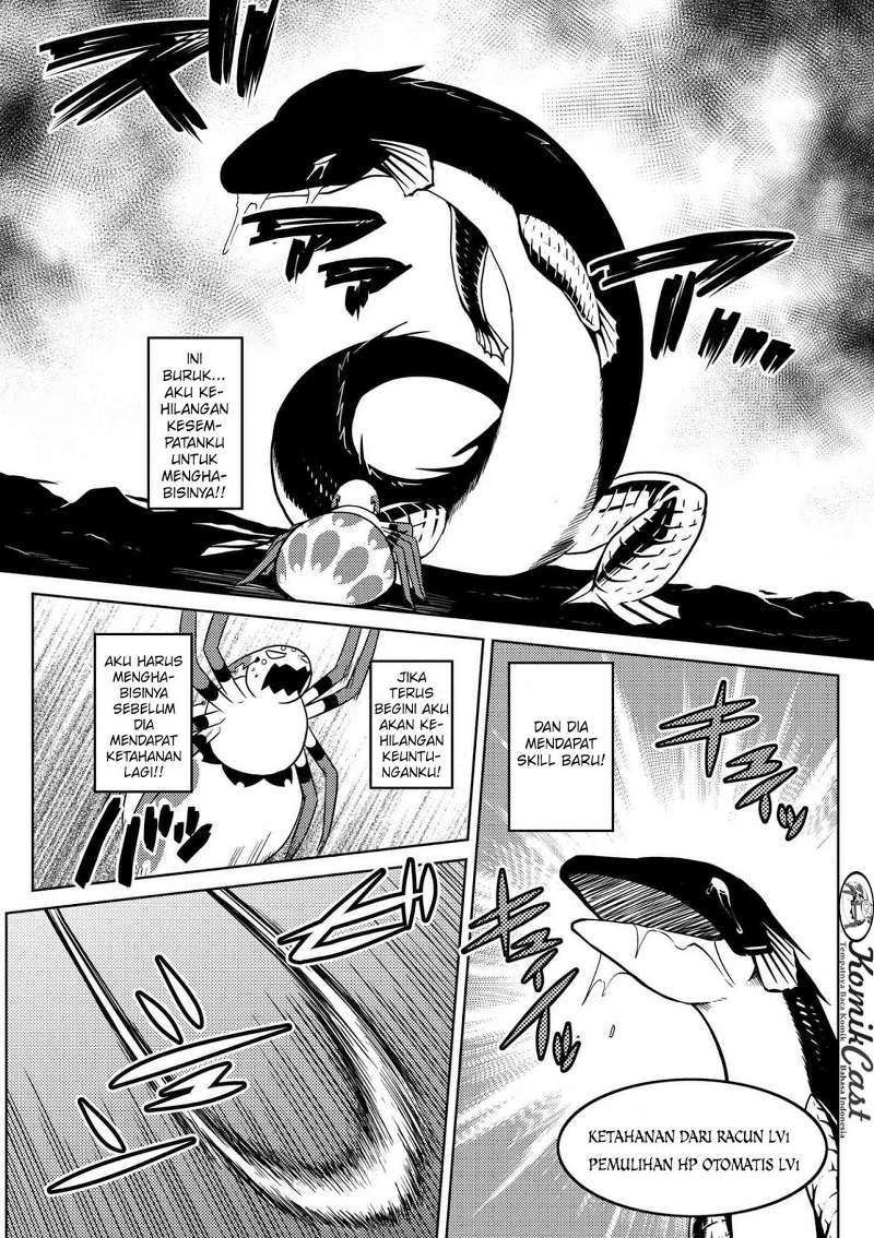 Kumo desu ga, Nani Ka? Chapter 18.2 Bahasa Indonesia